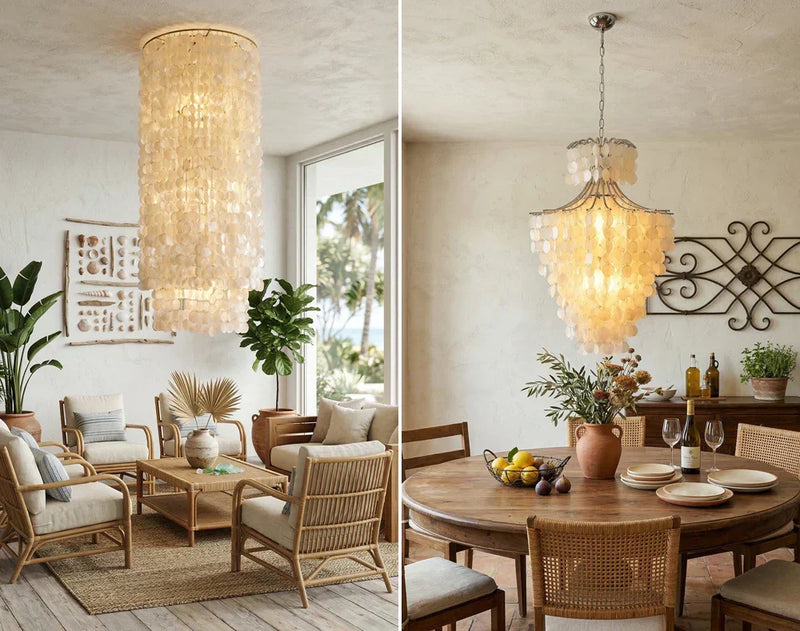 Capturing Light from the Sea: Shell Lighting—Condensing the Ocean's Gentle Spirit into Timeless Home Art