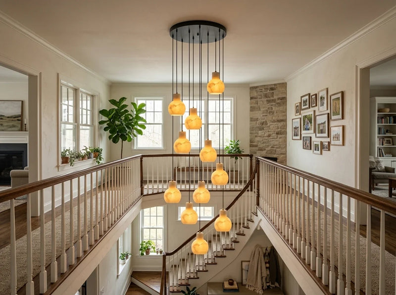 One Chandelier, Any Room: A Guide to Alabaster Clusters