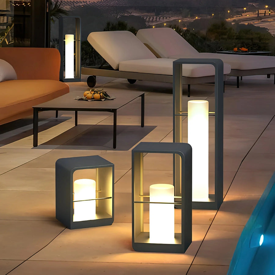 مصباح للحديقة فانوس LED