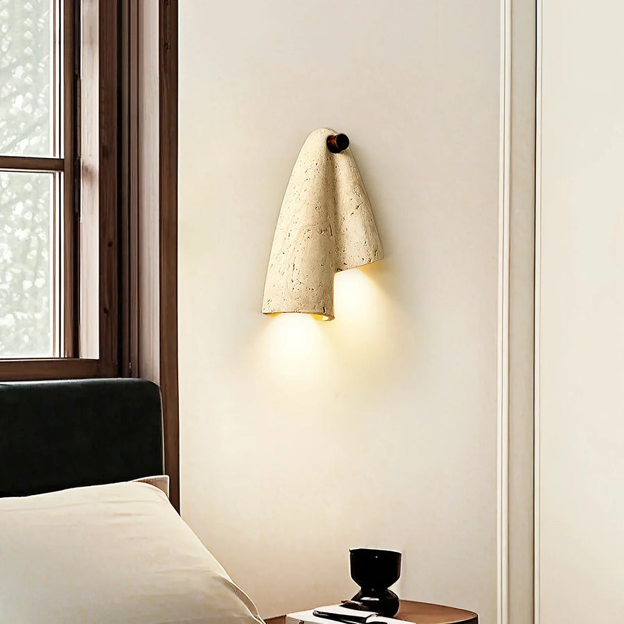 Travertine Pearlmont Wall Lamp