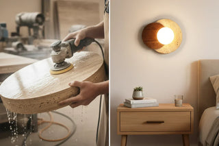 🎉 Material Selection Guide: The Timeless Charm of Travertine Wall Lamps in Lighting Design - Vidirlighting