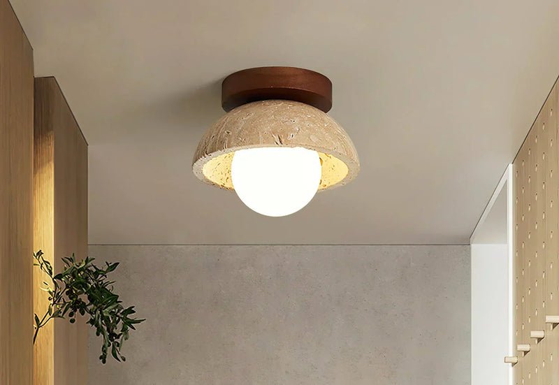 The Fusion of Natural Elegance and Sculptural Light - the Charm of Ceiling Lamps