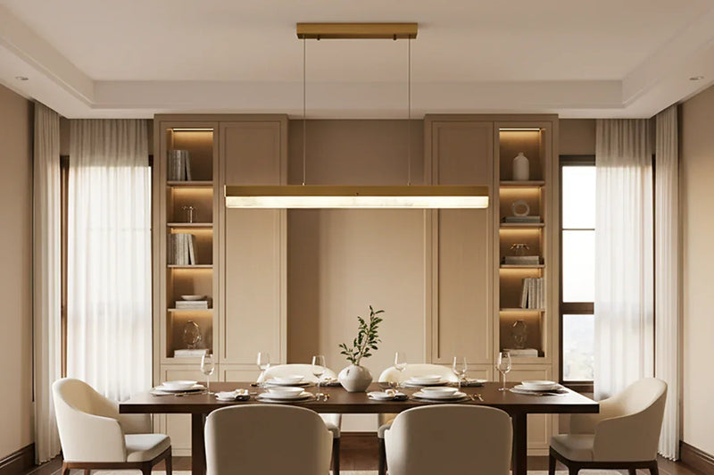 How to Illuminate your Long Table? The Charm and Selection of Pendant Lights