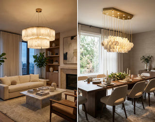 Winter's Embrace: Alabaster Design Lamps, an Encounter of Light, Shadow, and Natural Beauty