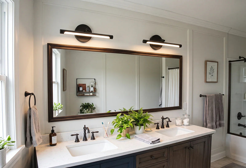 How to Light a Mirror or a Painting: A Guide to Picture Lights and Vanity Wall Lights