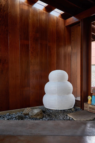 Akari Gourd Shaped Paper 25N Table Lamp