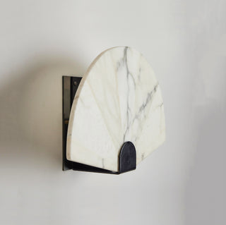 Fan Shaped Alabaster Wall Light