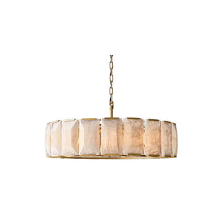 Harson Calcite Round Chandelier 43"