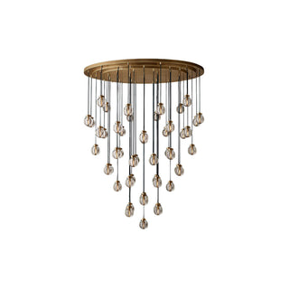 Fantasy Pearl Ball Round Chandelier 60"