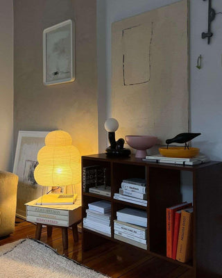 Akari Gourd Shaped Paper 25N Table Lamp