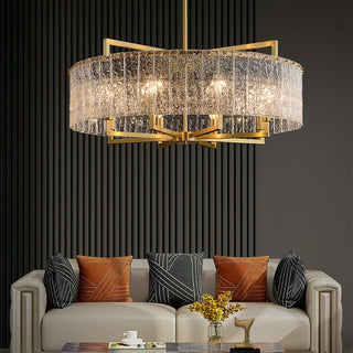 Round Crystal Chandelier