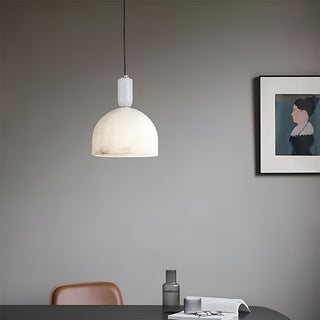 Acorn Alabaster Pendant Light