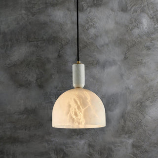 Acorn Alabaster Pendant Light