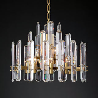 Browning Prism Round Chandelier 24"