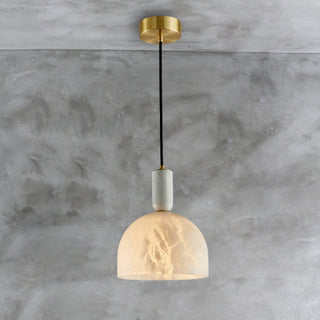 Acorn Alabaster Pendant Light