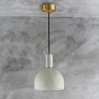 Acorn Alabaster Pendant Light