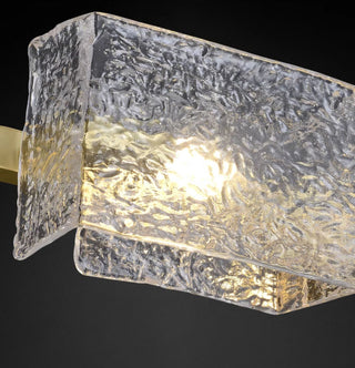 long water ripple Chandelier