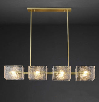 long water ripple Chandelier