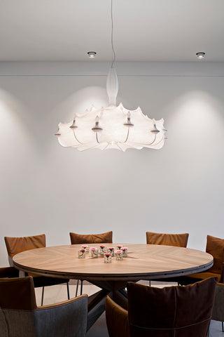 Zeppelin Chandelier. Zeppelin 1 Pendant Lamp. Flos Zeppelin White Suspension Lamp. Zeppelin FLOS chandelier. Zeppelin Suspension.