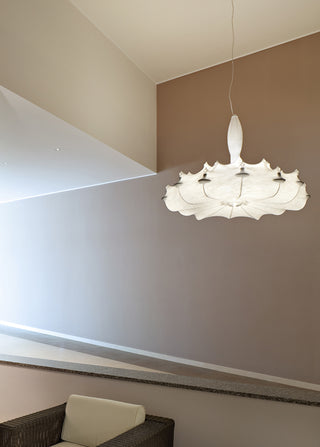 Zeppelin Chandelier. Zeppelin 1 Pendant Lamp. Flos Zeppelin White Suspension Lamp. Zeppelin FLOS chandelier. Zeppelin Suspension.