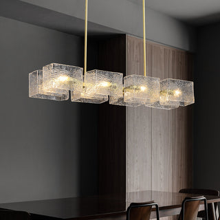long water ripple Chandelier