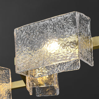 long water ripple Chandelier