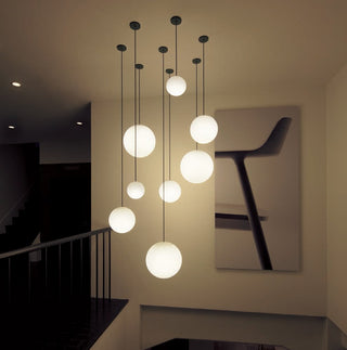 Bola Sphere Pendant Light.Bola Sphere.Bola Sphere LED Globe Pendant by Pablo Designs.Bola sphere chandelier.Bola sphere pendant.