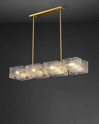 long water ripple Chandelier