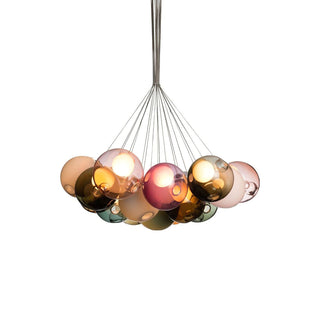 28 Multiple Colour Chandelier - Cluster