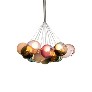 28 Multiple Colour Chandelier - Cluster