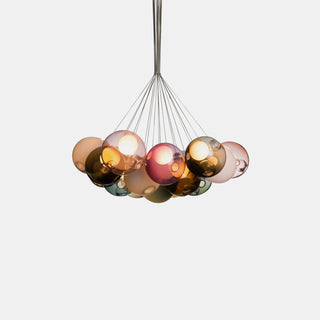 28 Multiple Colour Chandelier - Cluster