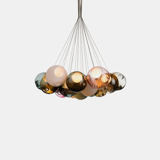 28 Multiple Colour Chandelier - Cluster