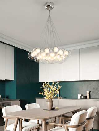 28 Multiple Colour Chandelier - Cluster