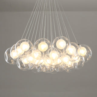 28 Multiple Colour Chandelier - Cluster