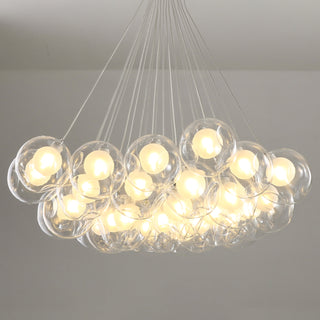 28 Multiple Colour Chandelier - Cluster