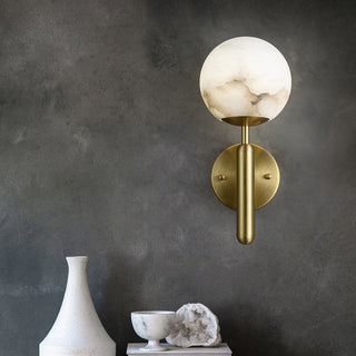 Orbis Alabaster Wall Lamp