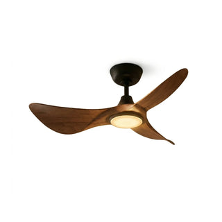 3-Blade Volant Sculptural Ceiling Fan Light