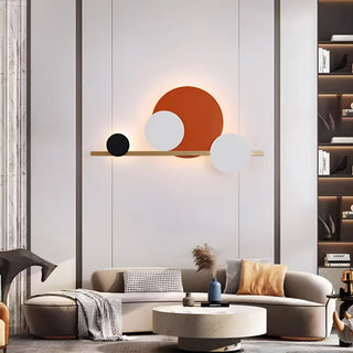 4 Circle LED Wall Light