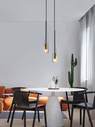 Conical Abner Crystal Chandelier