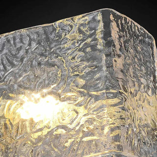 Water ripple Glass  Chandelier