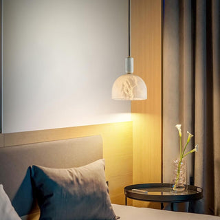 Acorn Alabaster Pendant Light