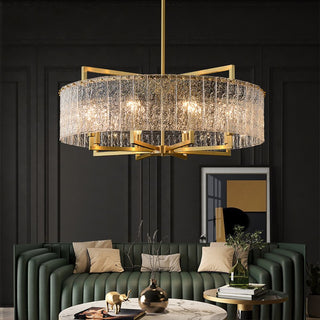 Round Crystal Chandelier