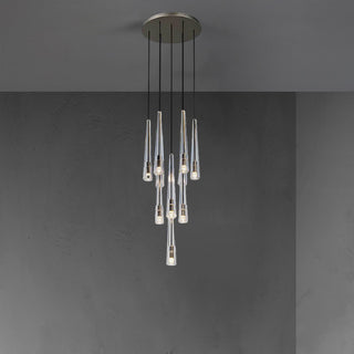 Abner Round Crystal Chandelier