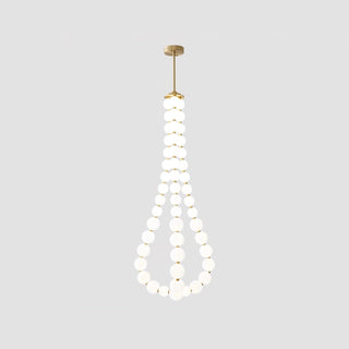 Acrylic Pearl Necklace Chandelier