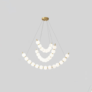 Acrylic Pearls Chandelier