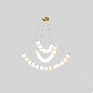 Acrylic Pearls Chandelier