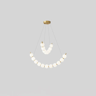 Acrylic Pearls Chandelier