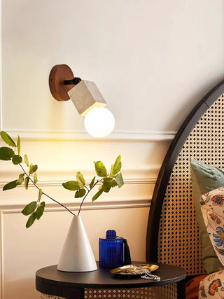 Adjustable Versa Stone Travertine Wall Light