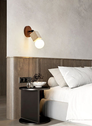 Adjustable Versa Stone Travertine Wall Light