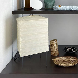Rectangular Paper 1X Table Lamp